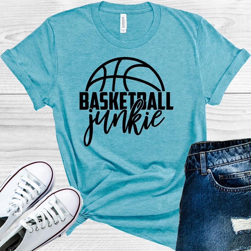Basketball Junkie Graphic Tee Graphic Tee