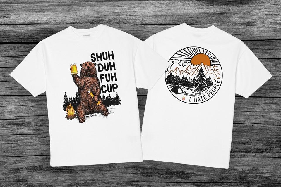 Shuh Duh Fuh Cup I Hate People Graphic Tee Graphic Tee