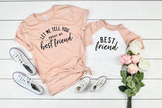 Let Me Tell You About My Best Friend Graphic Tee Graphic Tee