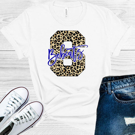 Customized Leopard Team Name Graphic Tee Graphic Tee