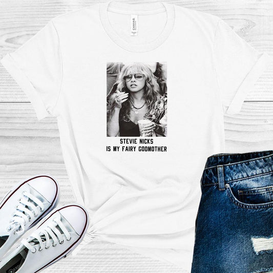 Stevie Nicks Is My Fairy Godmother Graphic Tee Graphic Tee
