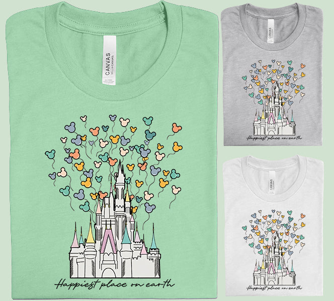 Happiest Place on Earth Graphic Tee