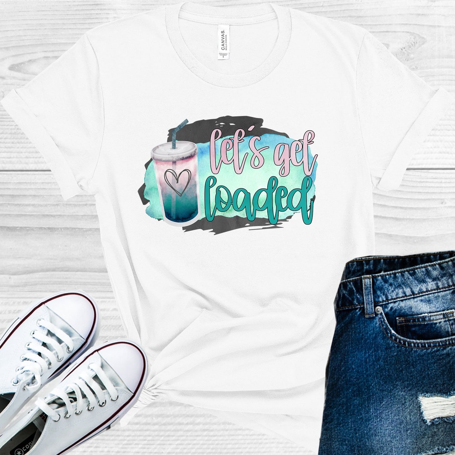 Lets Get Loaded Graphic Tee Graphic Tee
