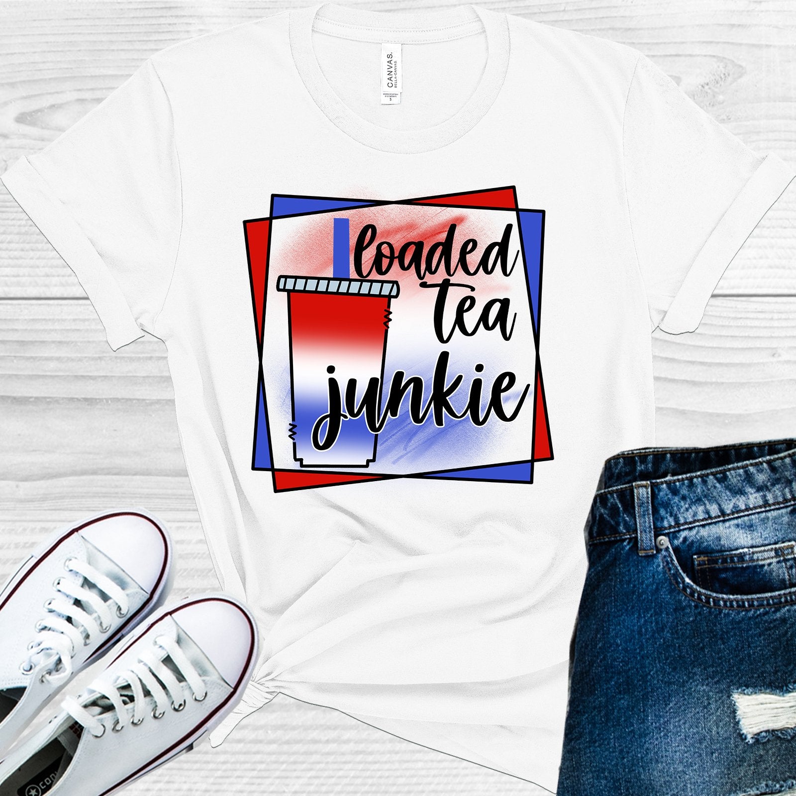 Loaded Tea Junkie Graphic Tee Graphic Tee