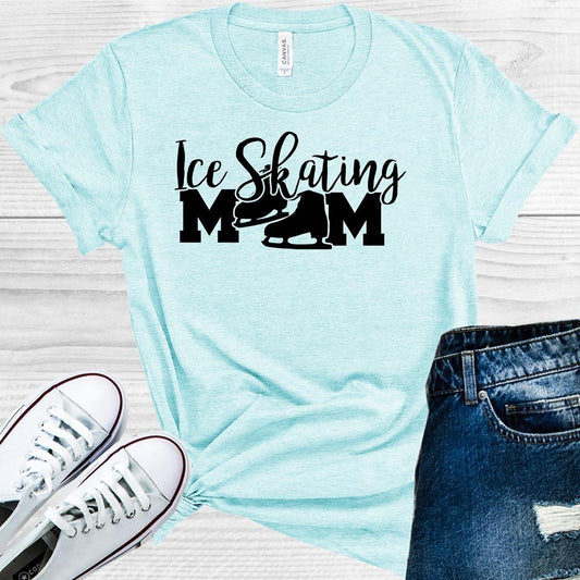 Ice Skating Mom Graphic Tee Graphic Tee
