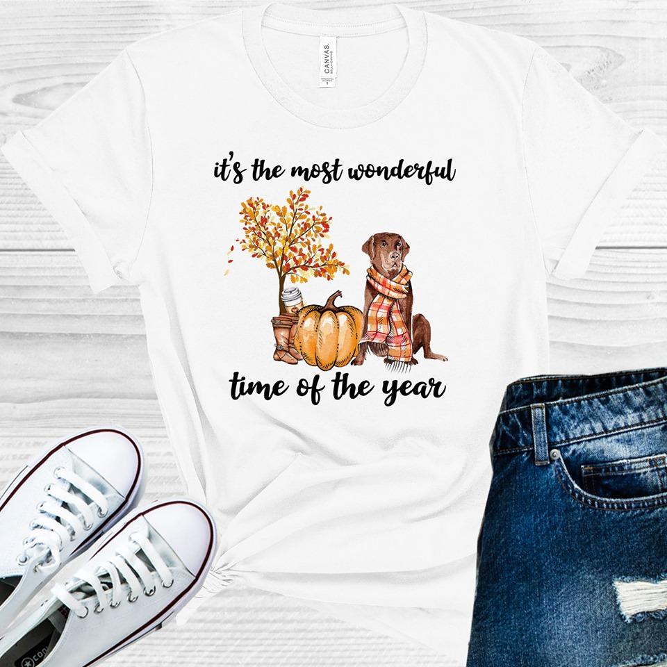 Its The Most Wonderful Time Of Year Graphic Tee Graphic Tee