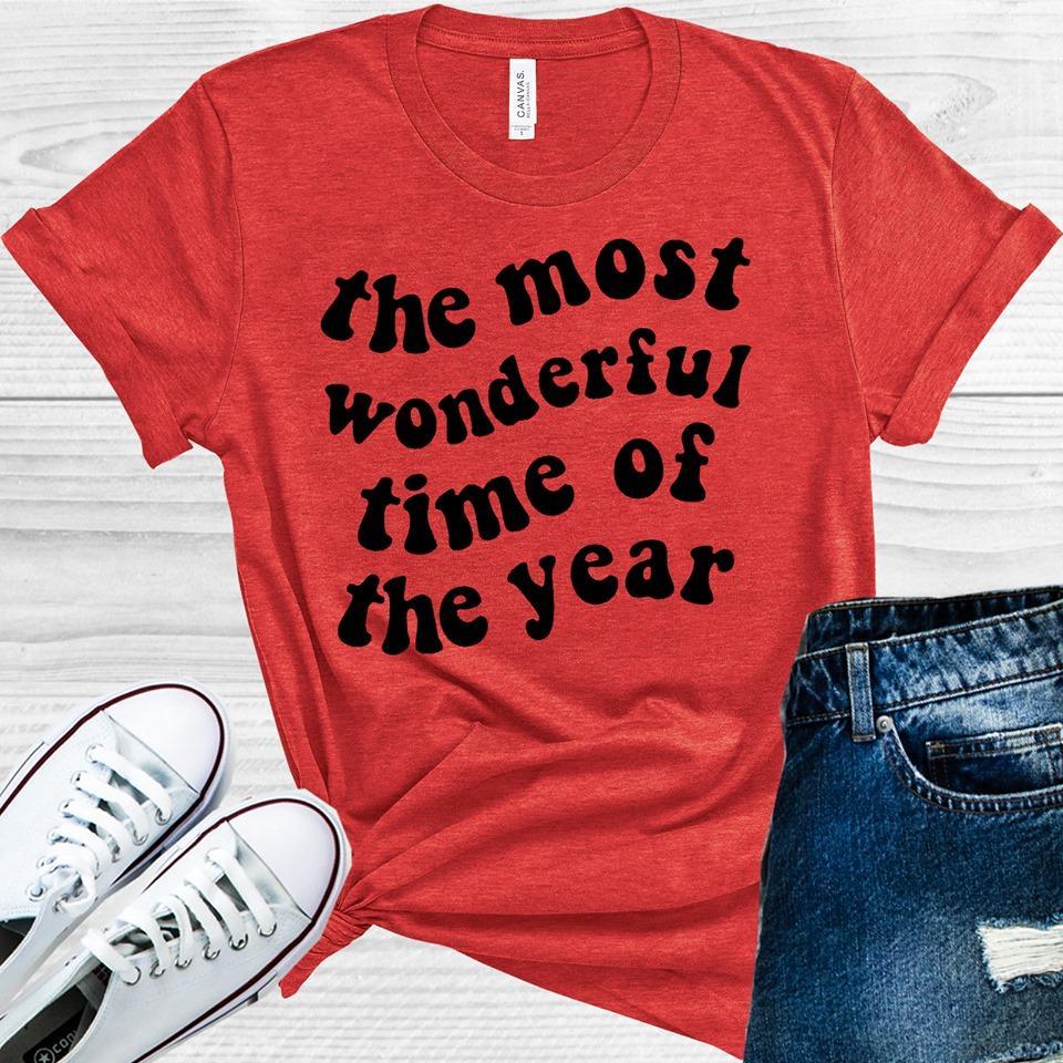 The Most Wonderful Time Of The Year Graphic Tee Graphic Tee