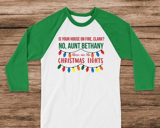 Those Are The Christmas Lights Graphic Tee Graphic Tee