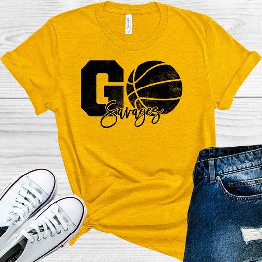 Customized Go Basketball Team Name Graphic Tee Graphic Tee