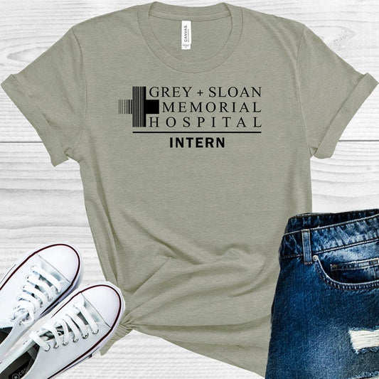 Greys Anatomy: Grey Sloan Memorial Hospital Intern Graphic Tee Graphic Tee
