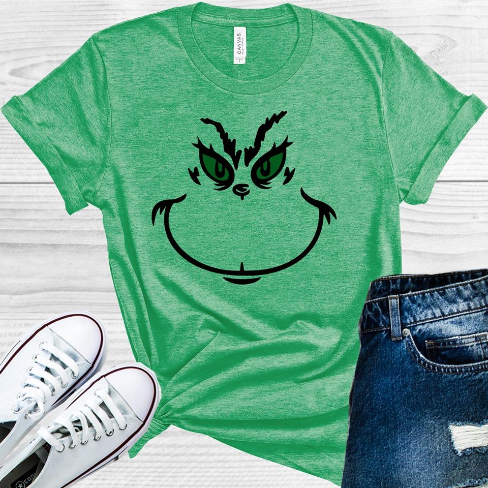 Grinch Face Graphic Tee Graphic Tee