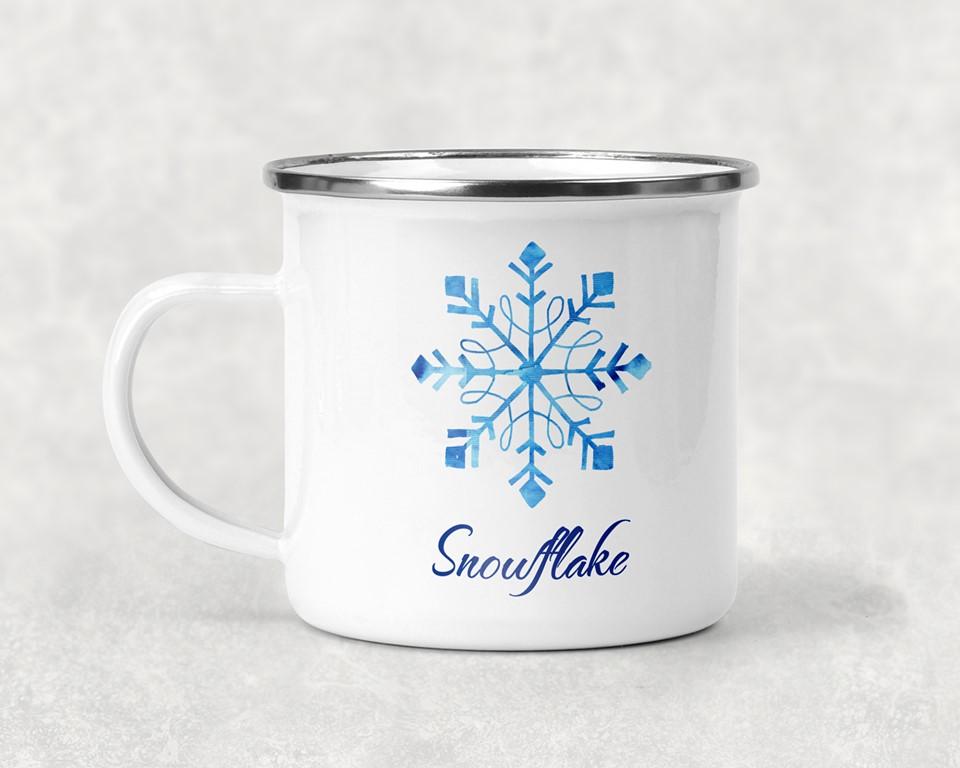Personalized Snowflake Mug Coffee