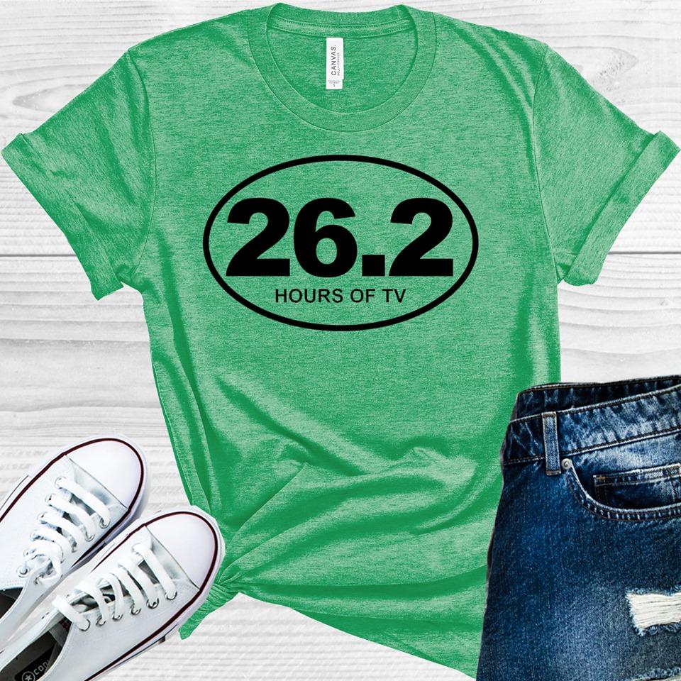 26.2 Hours Of Tv Graphic Tee Graphic Tee