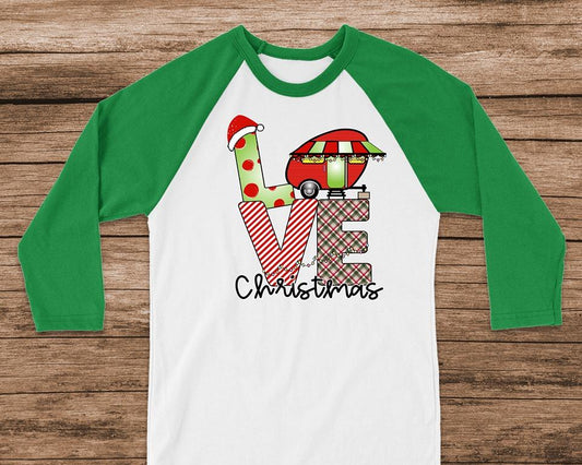 Love Christmas Graphic Tee Graphic Tee