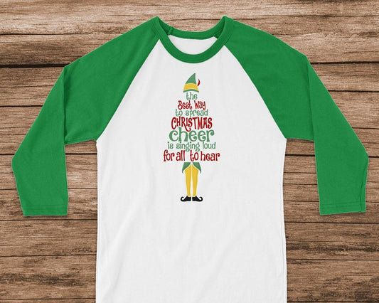 The Best Way To Spread Christmas Cheer Is Singing Loud For All Hear Graphic Tee Graphic Tee