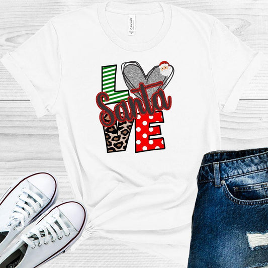 Love Santa Graphic Tee Graphic Tee