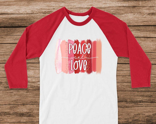 Peace And Love Graphic Tee Graphic Tee