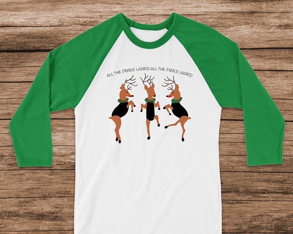 All The Jingle Ladies Graphic Tee Graphic Tee
