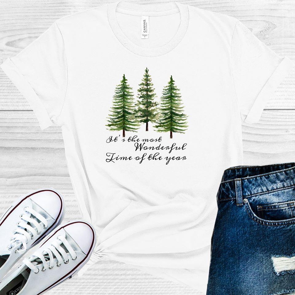 Its The Most Wonderful Time Of Year Graphic Tee Graphic Tee