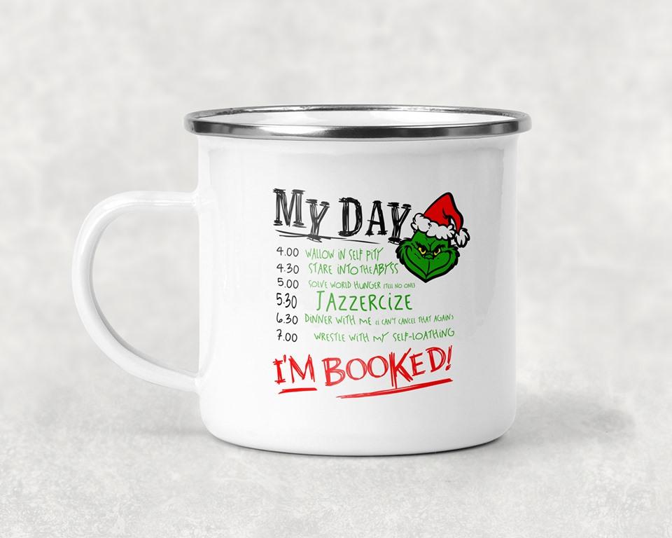 Im Booked Grinch Mug Coffee