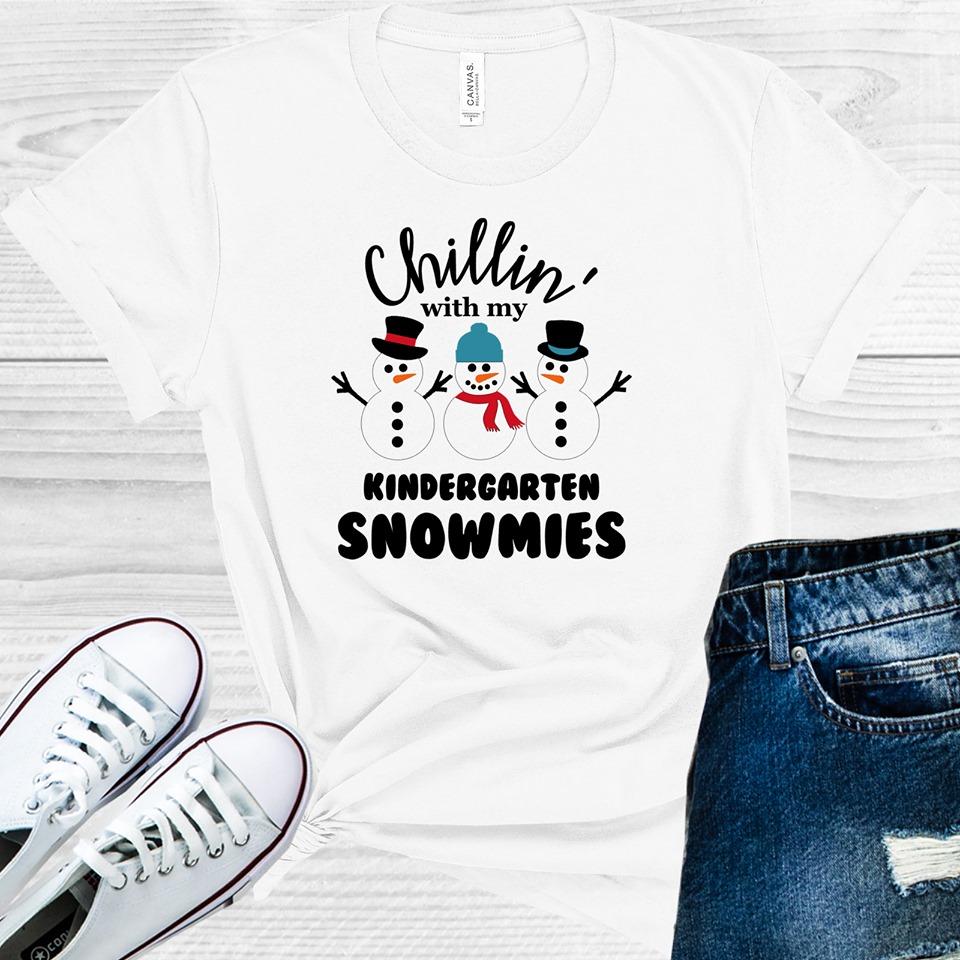 Chillin With My (Grade) Snowmies Graphic Tee Graphic Tee