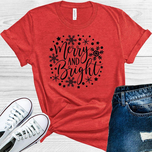 Merry And Bright Graphic Tee Graphic Tee