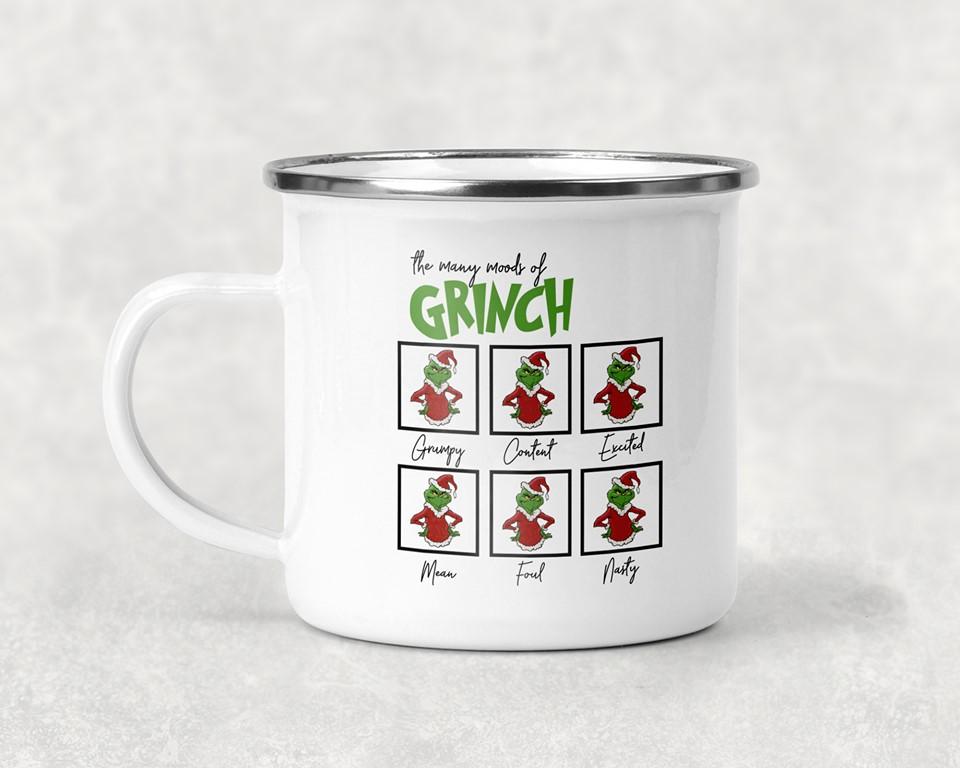 The Many Moods Of Grinch Mug Coffee