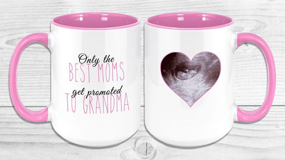 Only The Best Moms Get Promoted To Grandma Mug Coffee