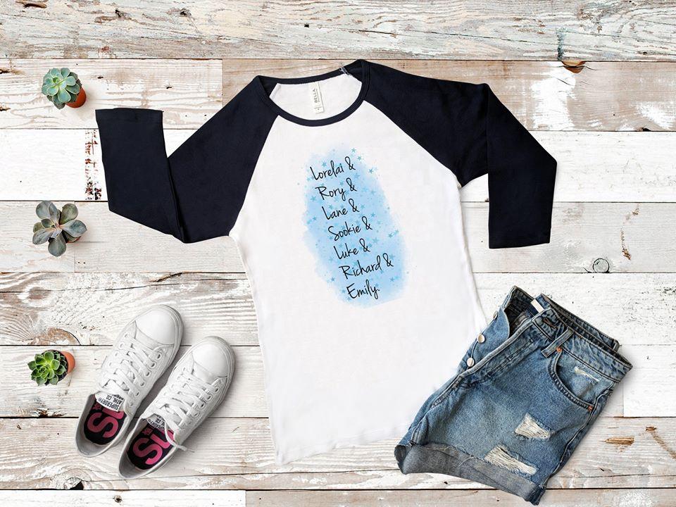 Gilmore Girls Characters Graphic Tee Graphic Tee