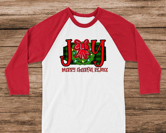 Joy Merry Cheerful Rejoice Graphic Tee Graphic Tee