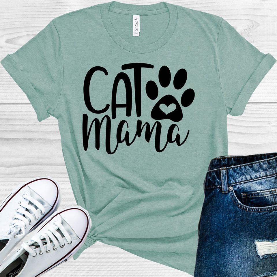 Cat Mama Graphic Tee Graphic Tee