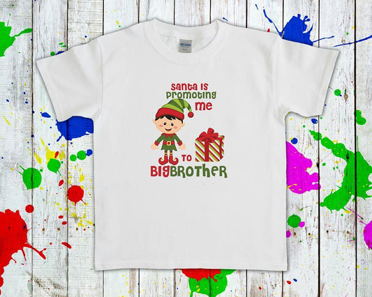 Santa Is Promoting Me To Big Brother Graphic Tee Graphic Tee