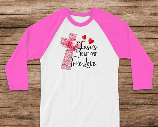 Jesus Is My One True Love Graphic Tee Graphic Tee