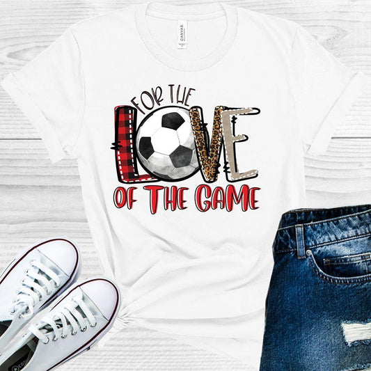 For The Love Of Game Soccer Graphic Tee Graphic Tee