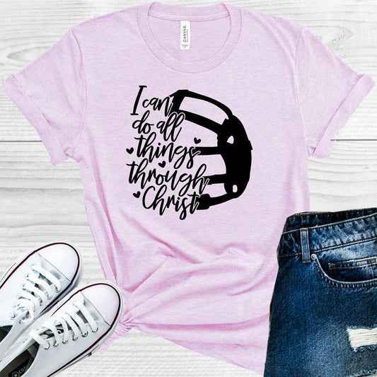 I Can Do All Things Through Christ Graphic Tee Graphic Tee