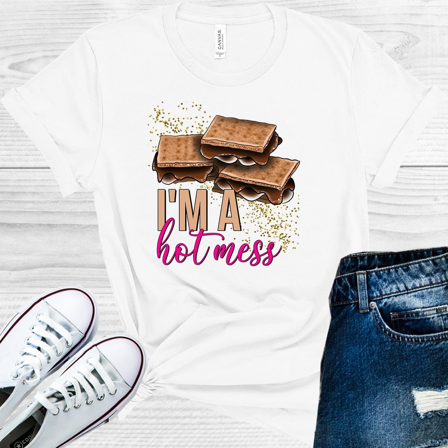 Im A Hot Mess Graphic Tee Graphic Tee