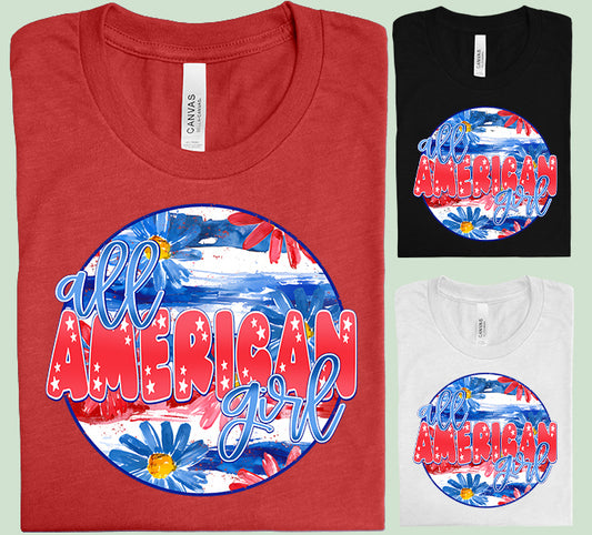 All American Girl Graphic Tee