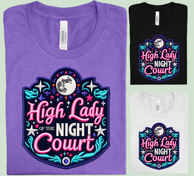 High Lady of the Night Court Graphic Tee