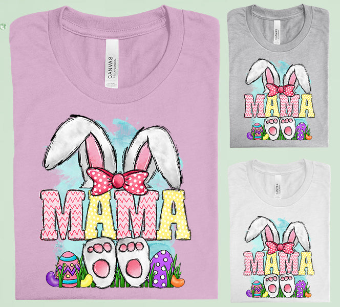 Mama Bunny Graphic Tee Graphic Tee