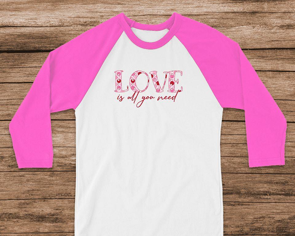 Love Is All You Need Graphic Tee Graphic Tee