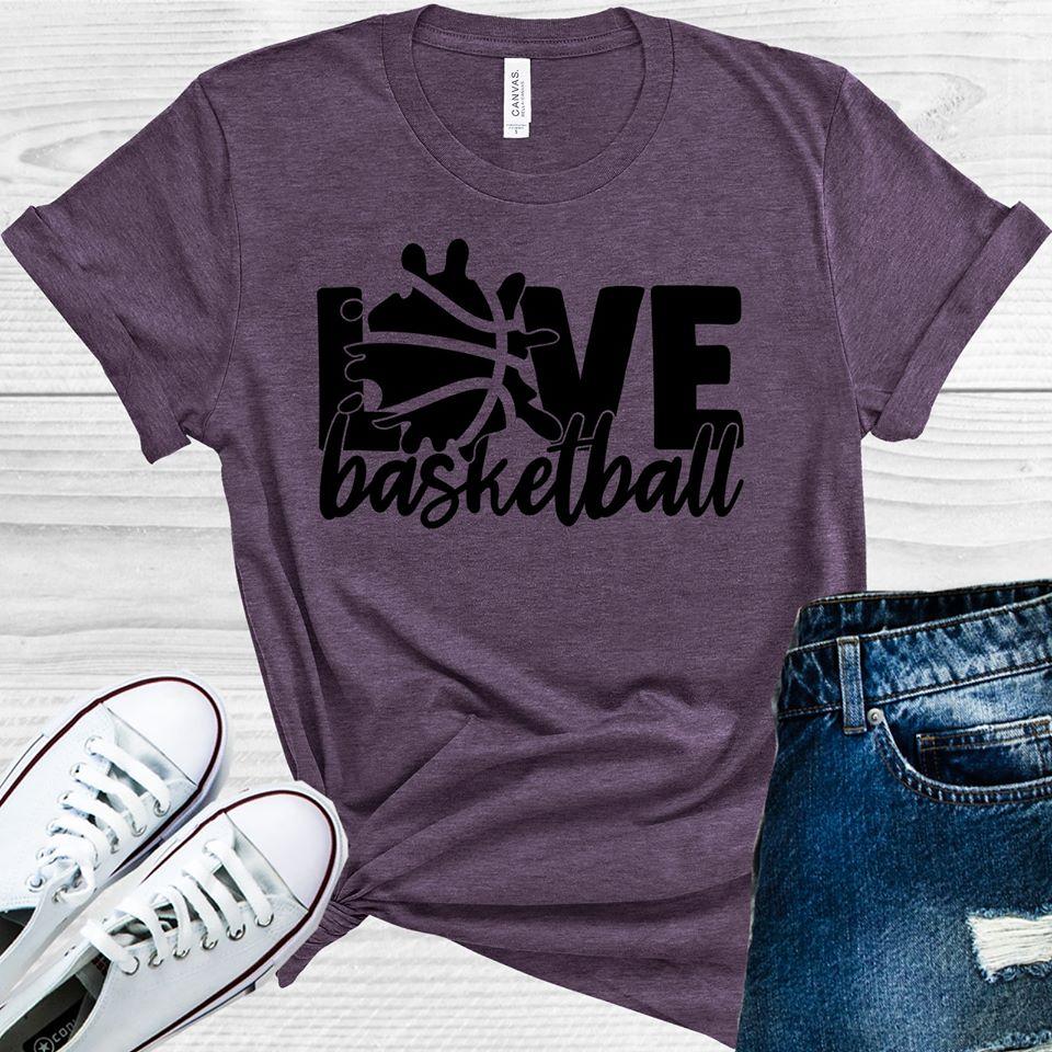 Love Basketball Graphic Tee Graphic Tee