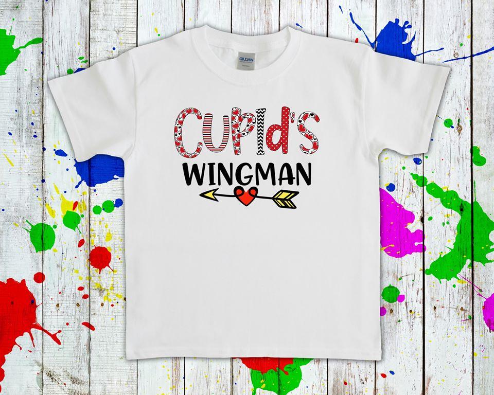 Cupids Wingman Graphic Tee Graphic Tee