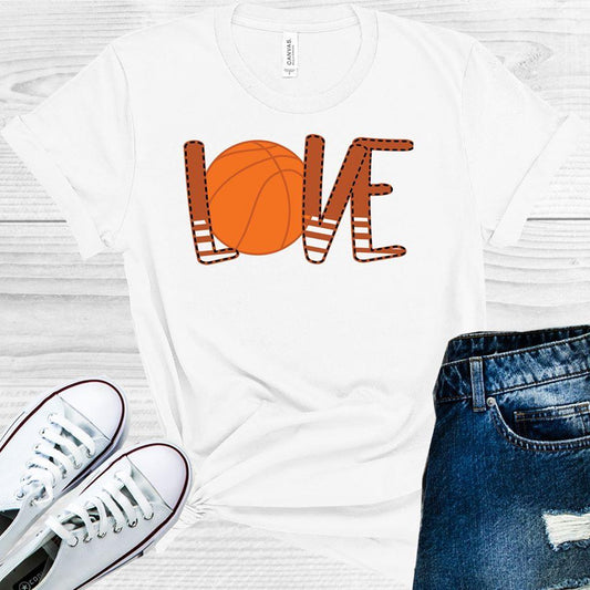Love Basketball Graphic Tee Graphic Tee