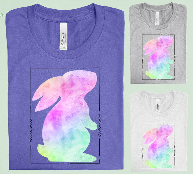 Pastel Bunny Graphic Tee Graphic Tee