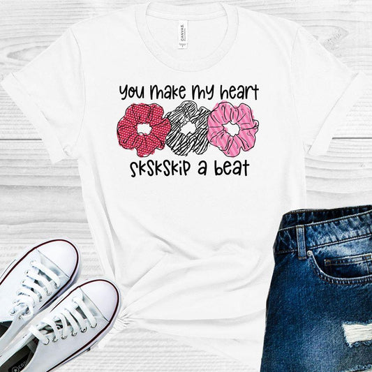 You Make My Heart Skskskip A Beat Graphic Tee Graphic Tee