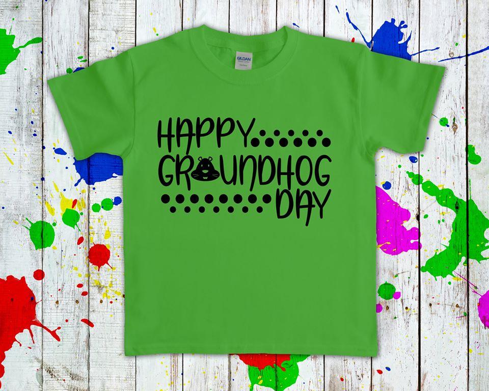 Happy Groundhog Day Graphic Tee Graphic Tee