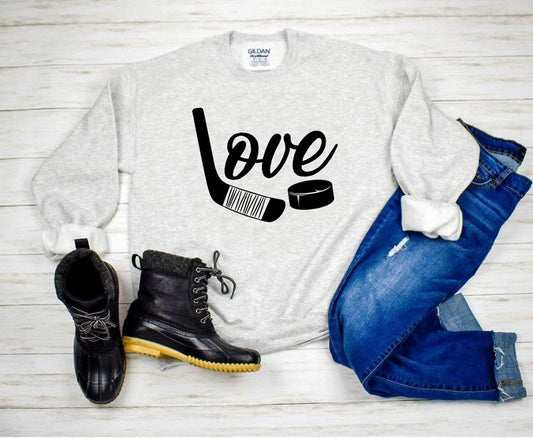 Hockey Love Graphic Tee Graphic Tee