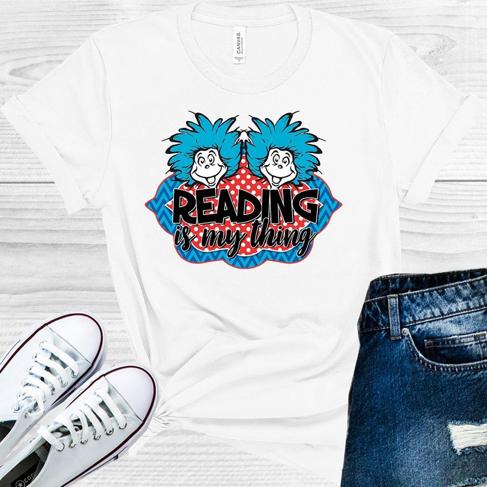 Reading Is My Thing Graphic Tee Graphic Tee