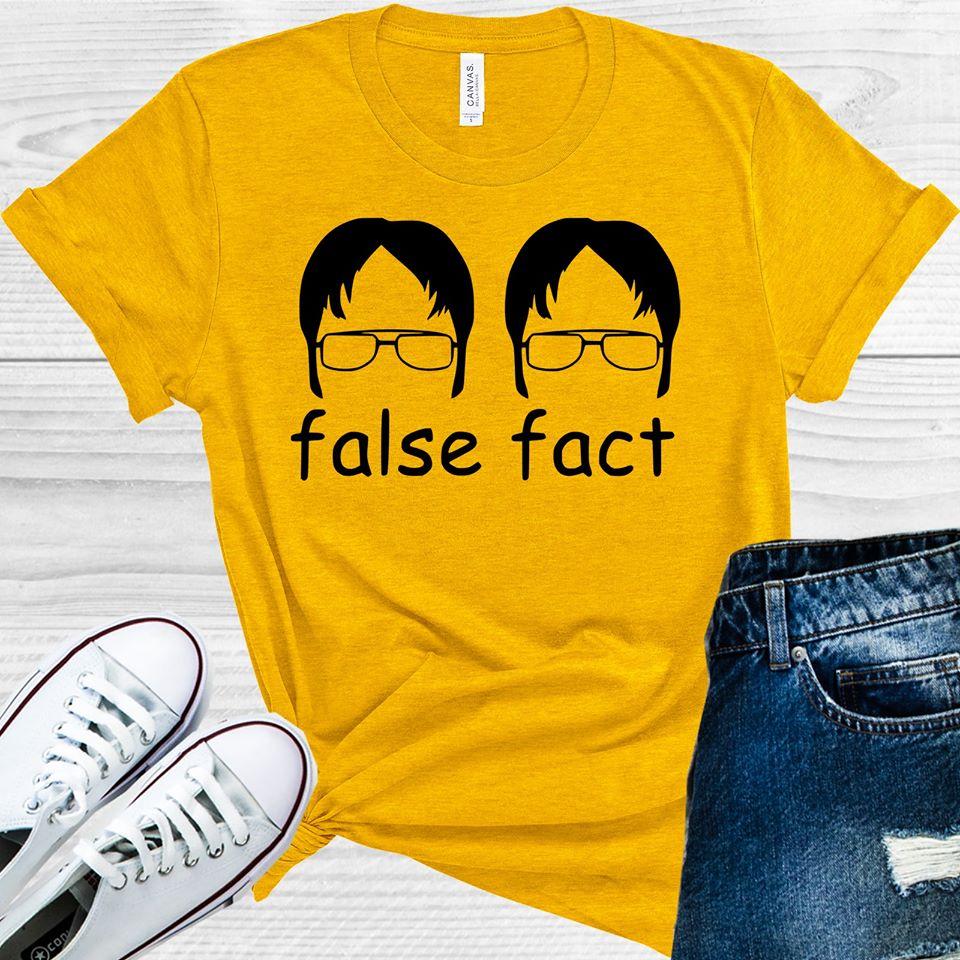 False Fact Graphic Tee Graphic Tee