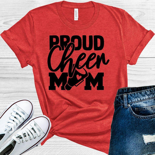 Proud Cheer Mom Graphic Tee Graphic Tee